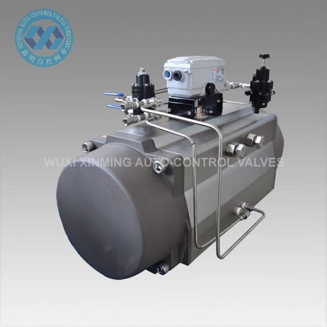 Double Acting Rack And Pinion Pneumatic Actuator