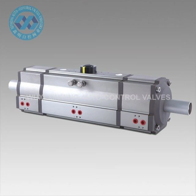 Three Stage Pneumatic Rotary Actuator Ball Valve