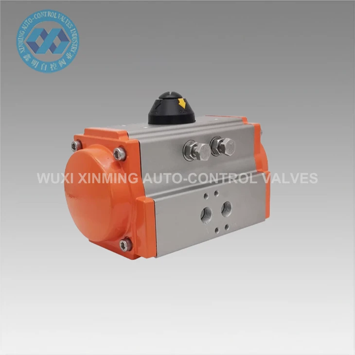 Ball Valve With High Quality AT25/32/40 Double Acting Pneumatic Actuator