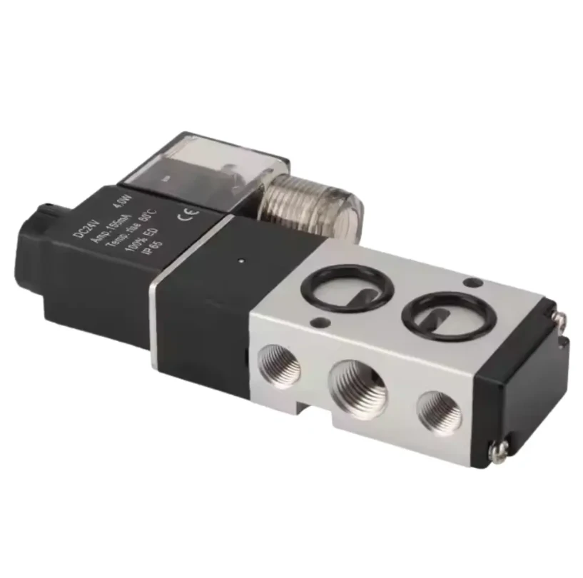 Single And Double Acting Pneumatic Actuator Solenoid Valve