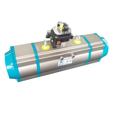 Tri Clamp Tri Way Ball Valve τριών σταδίων Πνευματικός ενεργοποιητής